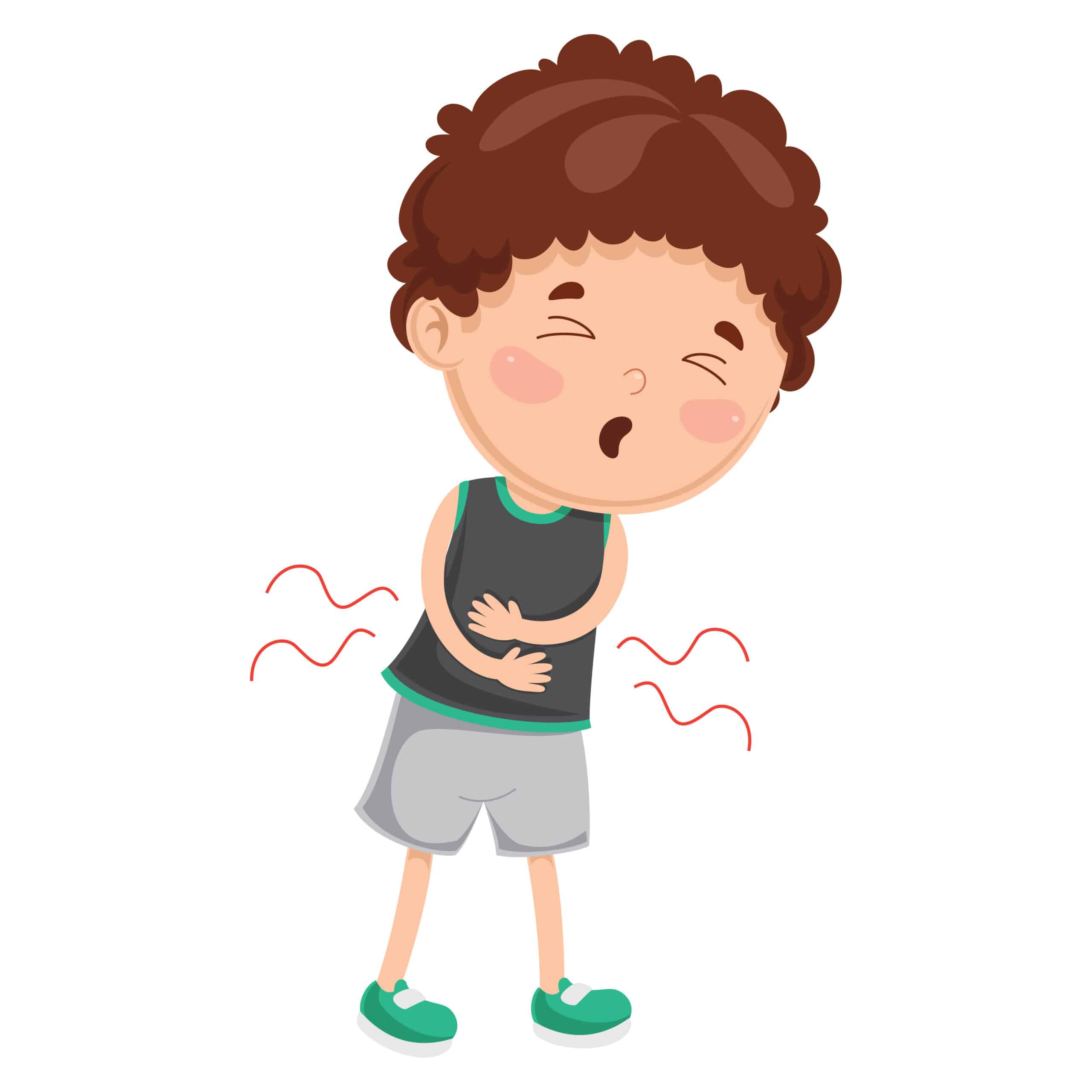 Kid constipation stomach bug